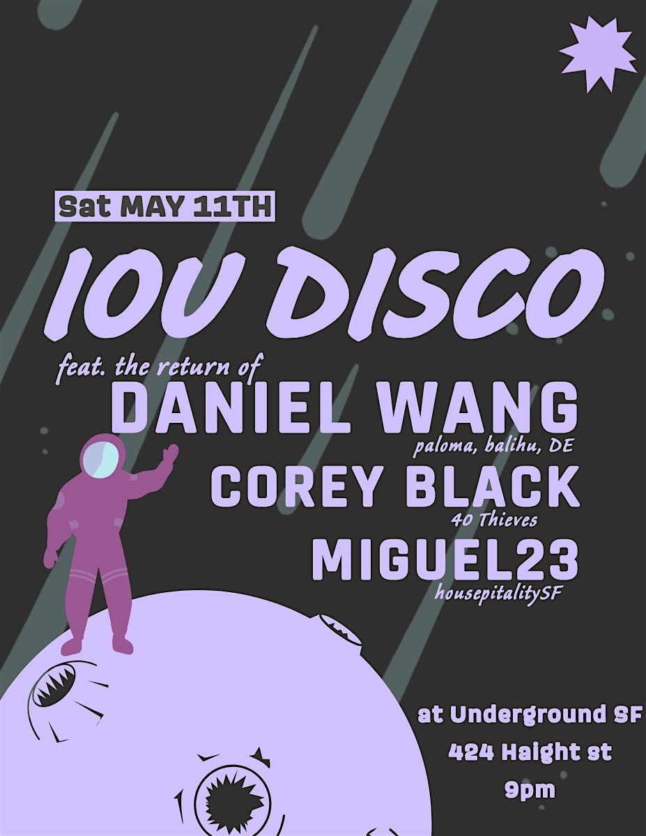 IOU DISCO feat. Daniel Wang, Corey Black & Miguel23
