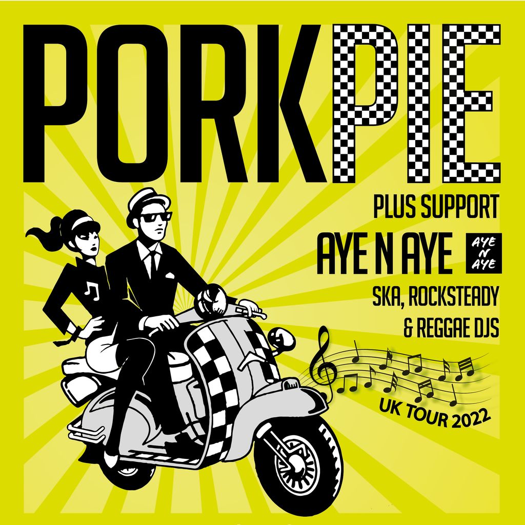 PorkPie Ska Band Live plus Riddemption & DJ's
