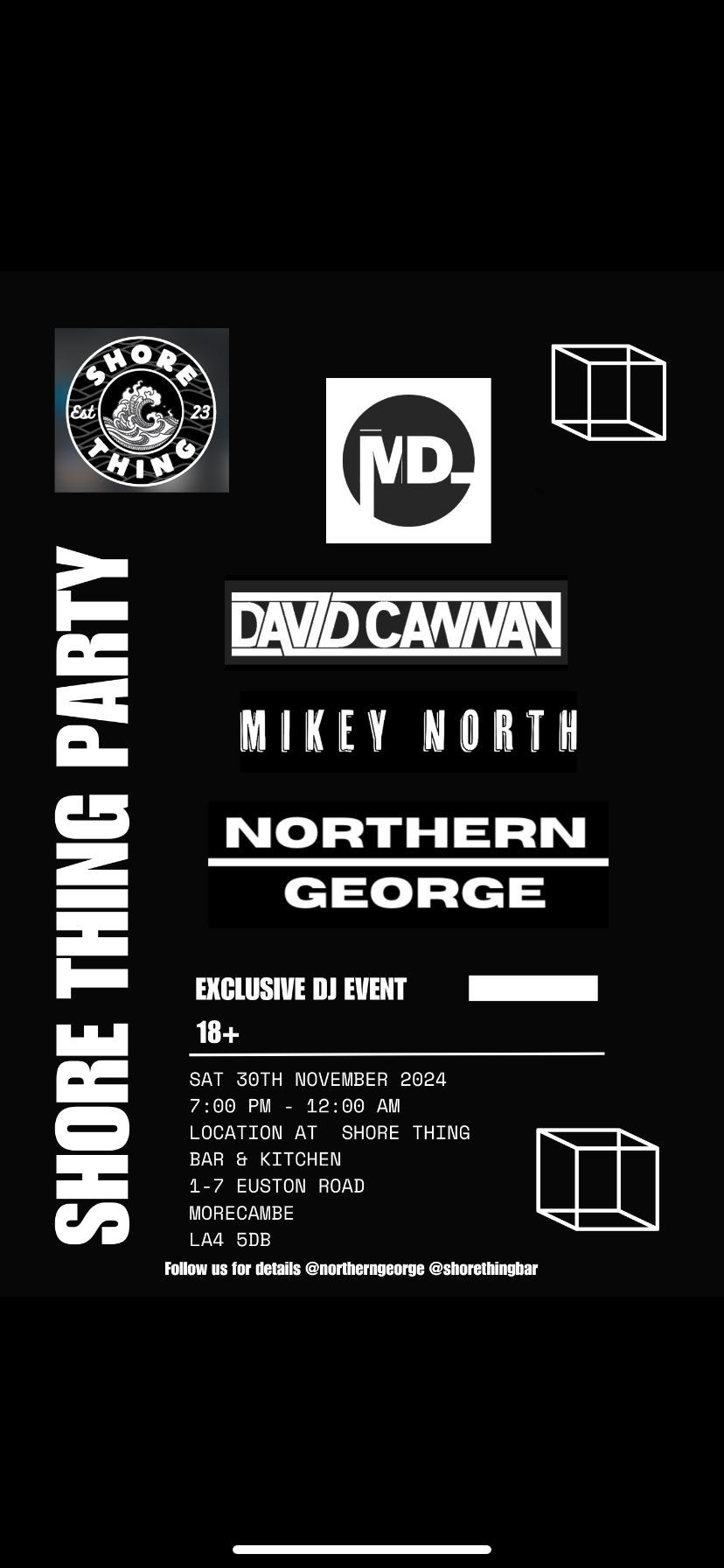 NORTHERN GEORGE \/\/ MIKEY NORTH \/\/ MARTIN DINSDALE \/\/ DAVID CANNAN