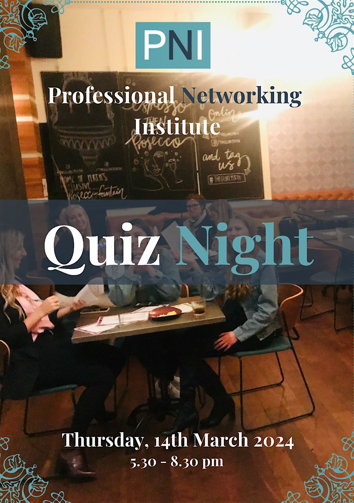 Professional Networking Quiz Night - March 2024