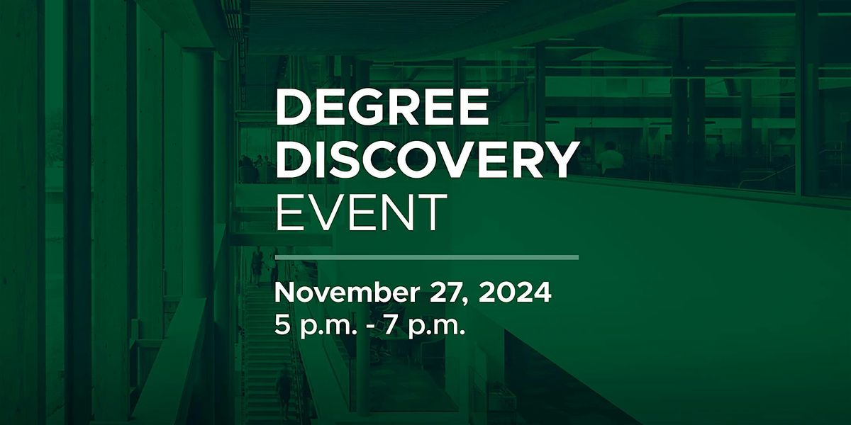 Degree Discovery Event 2024