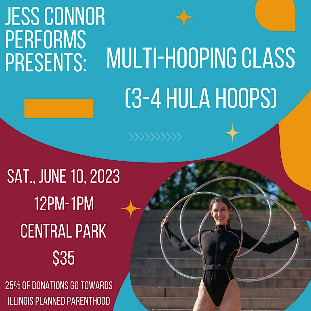 Multi-Hula Hooping Class (3-4 Hula Hoops) (Intermediate-Advanced Level)