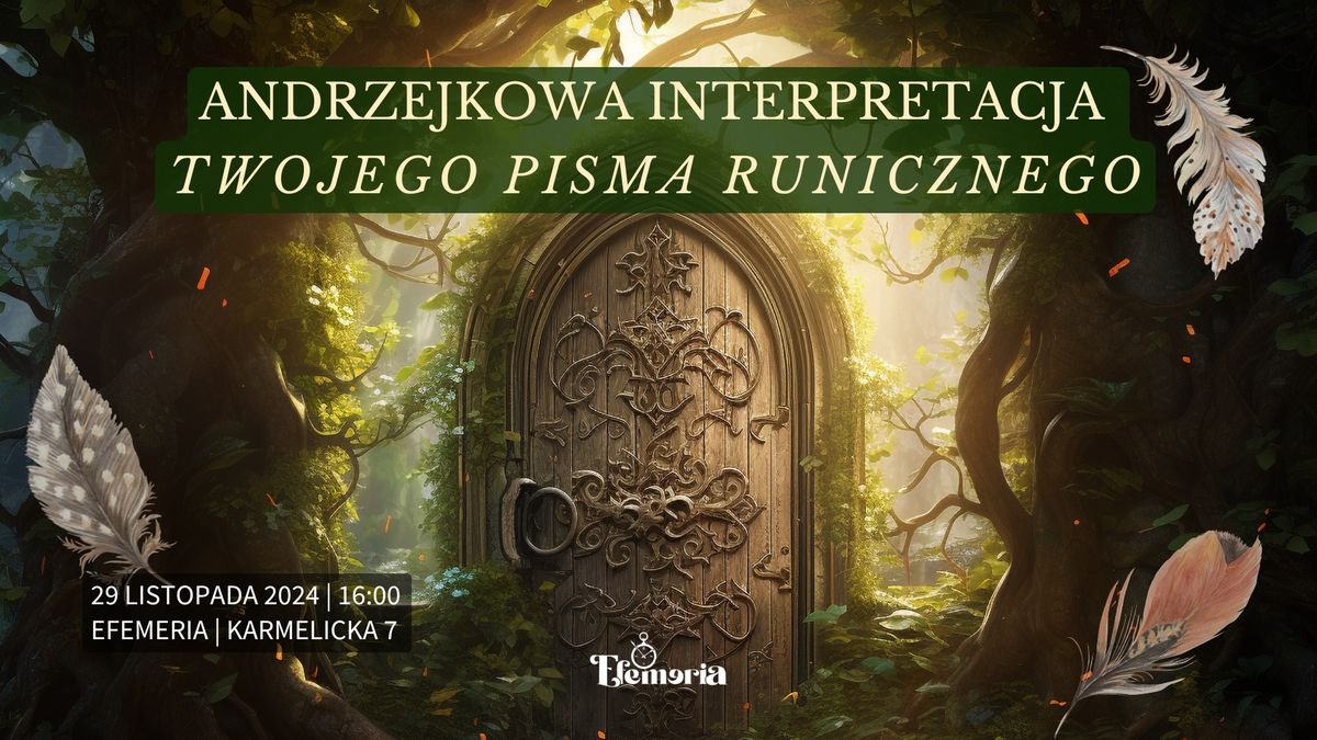 Andrzejkowa interpretacja Twojego pisma | Efemeria 