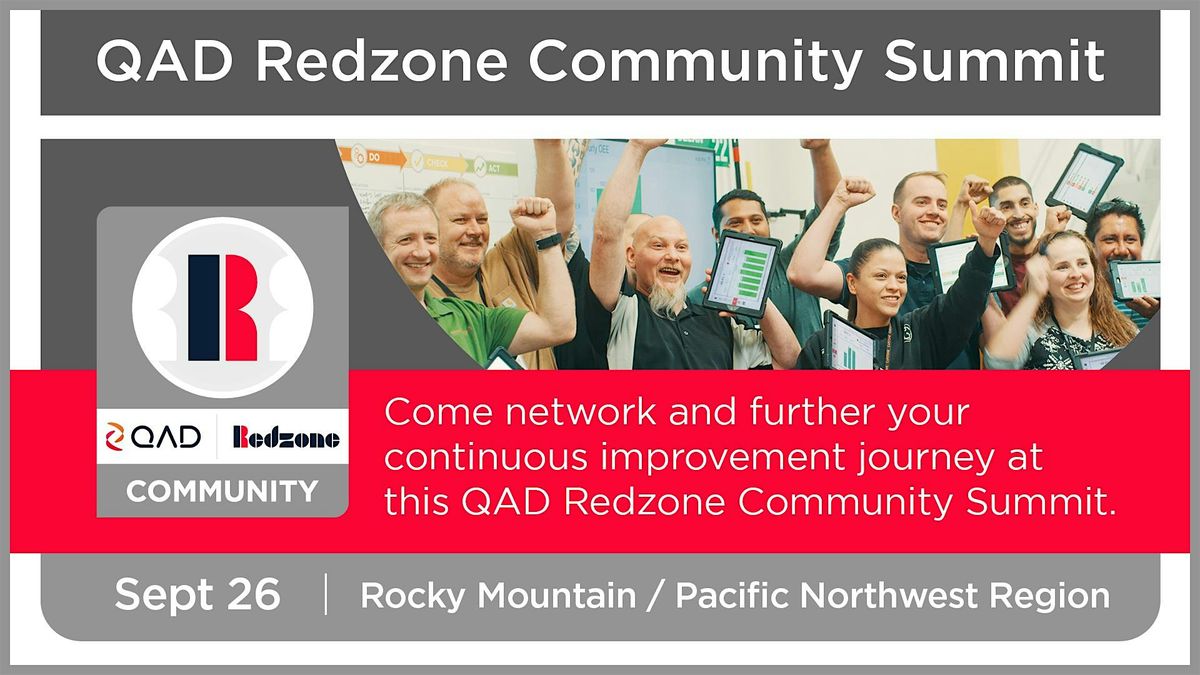 QAD Redzone Rocky Mountain Community Summit