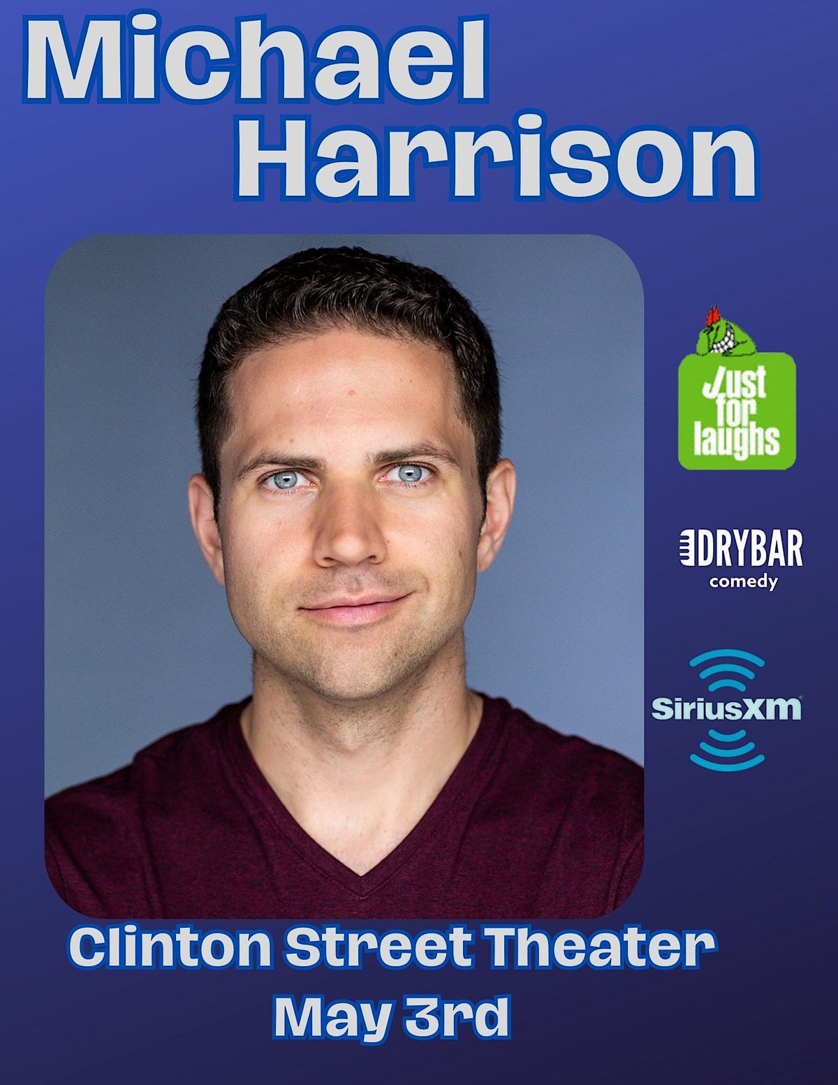 D&D Comedy Presents: Michael Harrison at The Clinton Street Theater