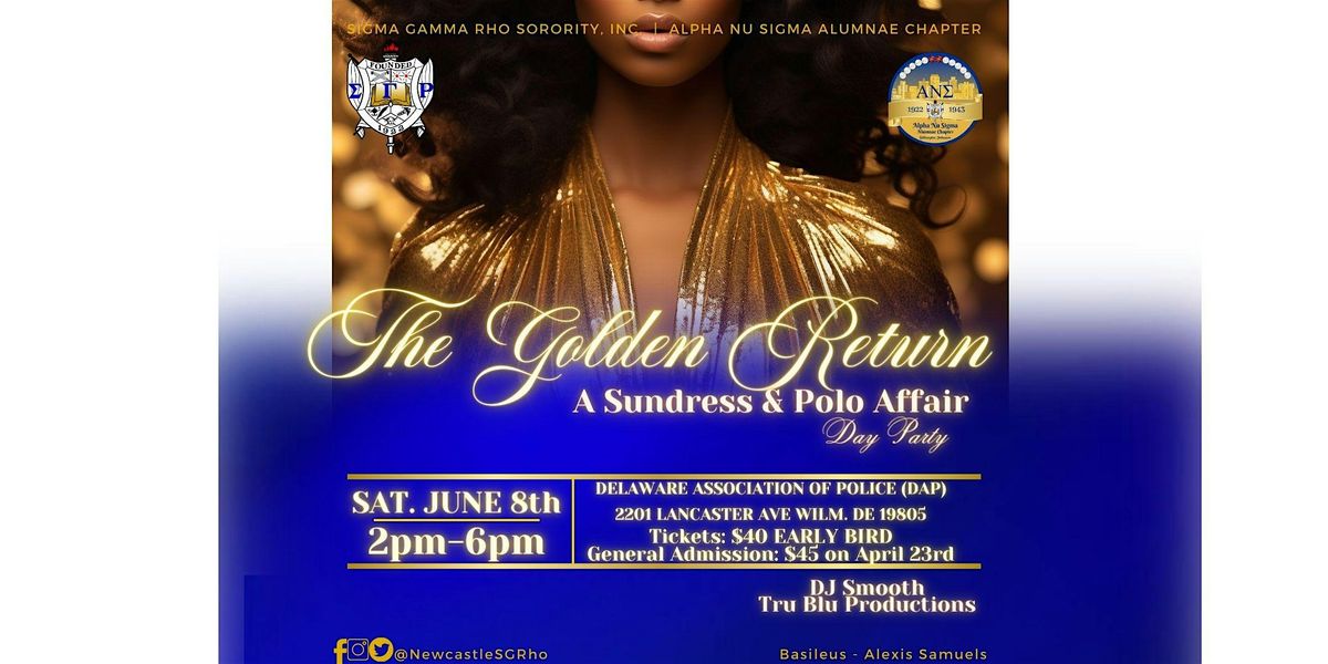 The Golden Return - A  Sundress & Polo Affair Day Party