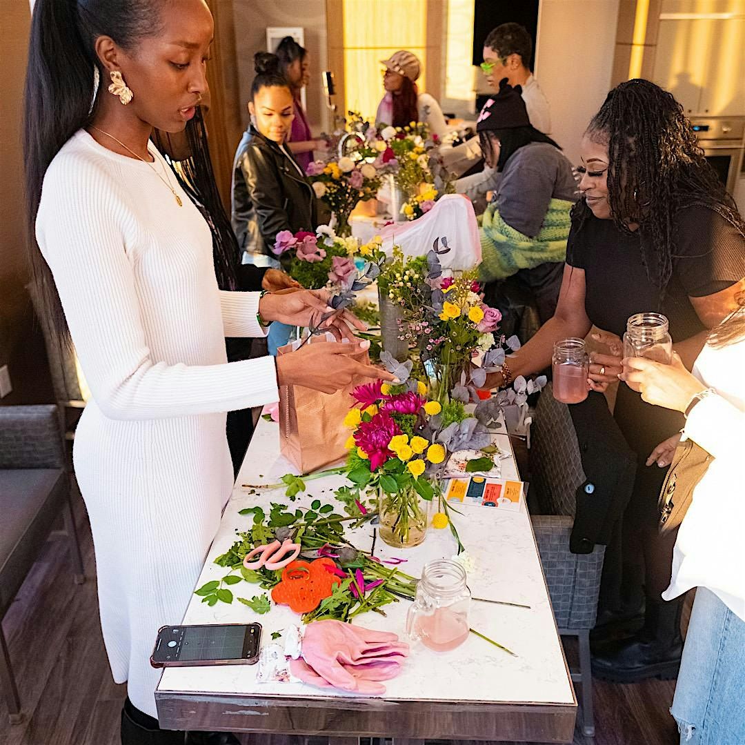 Blooms & Booze Floral Arranging Workshop @ The Last Word Astoria