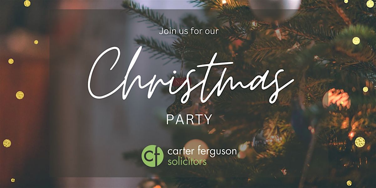 Carter Ferguson Christmas Party