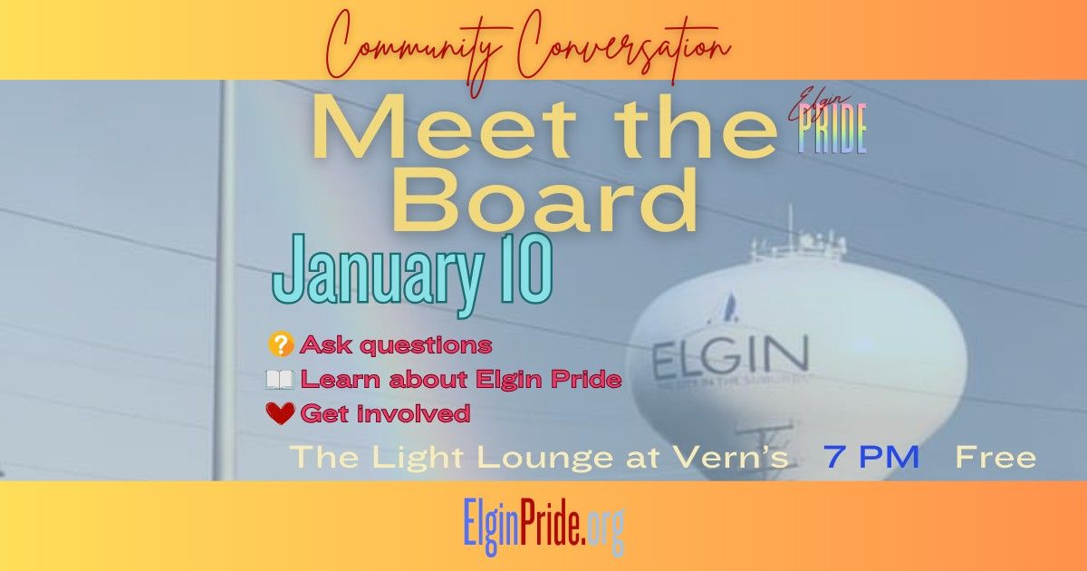 Meet the Elgin Pride Board