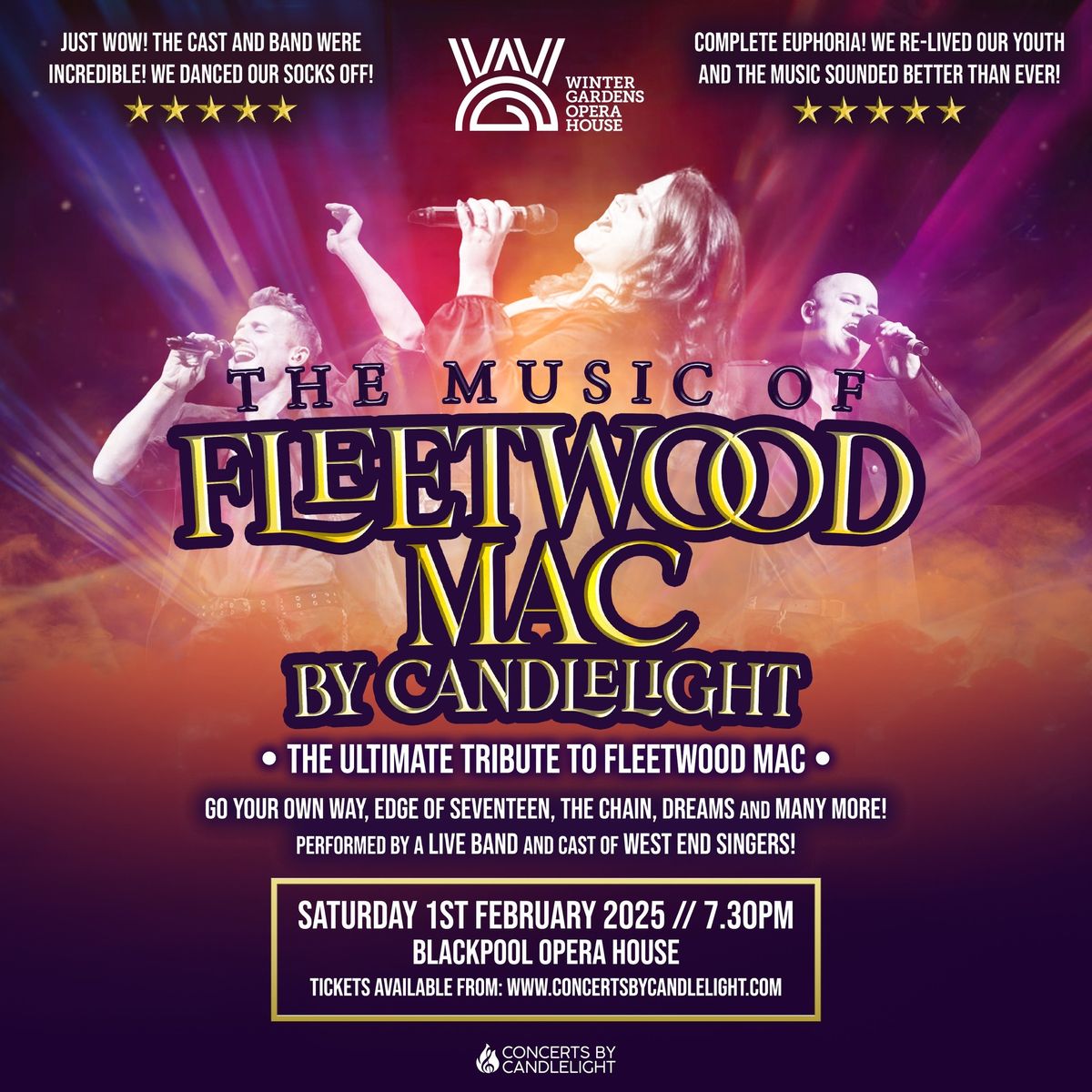 The Music Of Fleetwood Mac By Candlelight at Blackpool Opera House