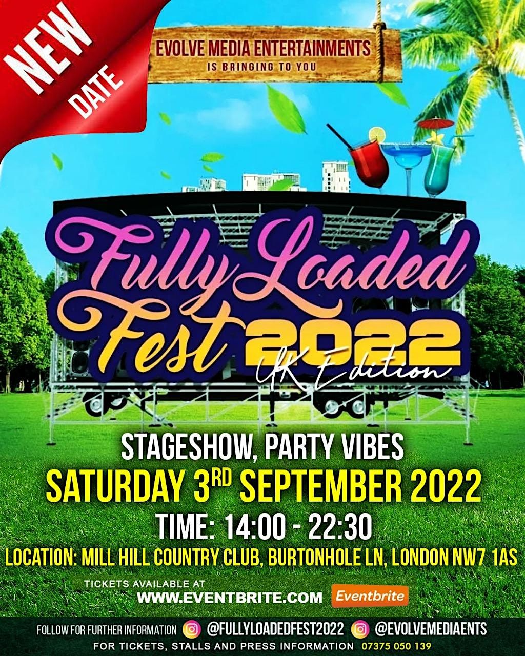 Fully Loaded Fest 2022, Greenvue Venue, London, 3 September 2022
