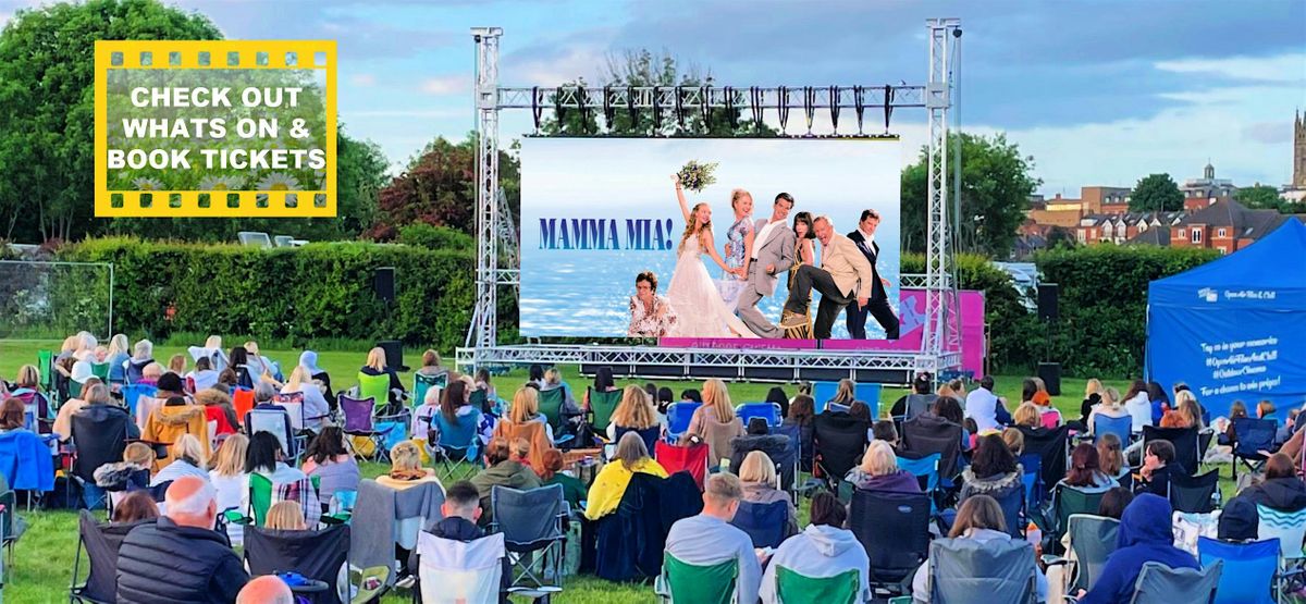 Mamma Mia! Outdoor Cinema screening at Delapr\u00e9 Abbey, Northampton