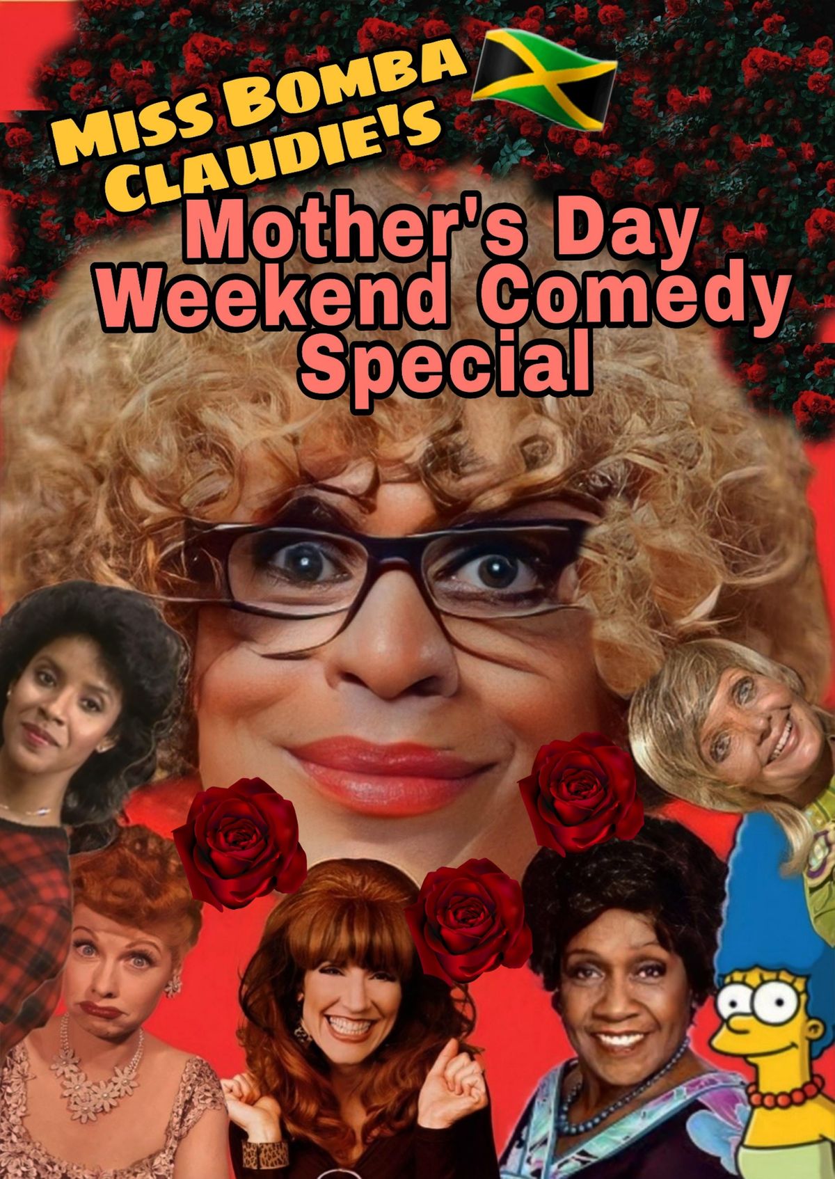 Miss Bomba Claudies Mothers Day Weekend Comedy Special, Thespis Theater 
