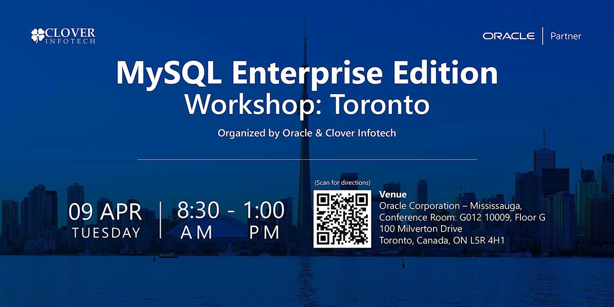 MySQL Enterprise Workshop - Toronto