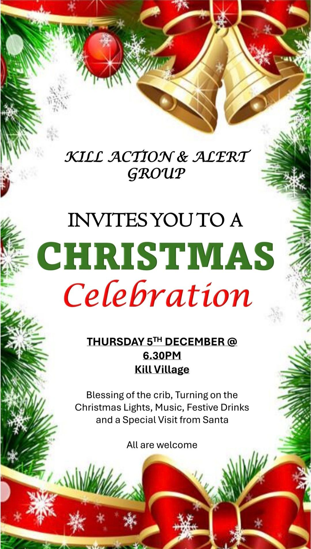 K*ll Village Christmas Celebration Evening