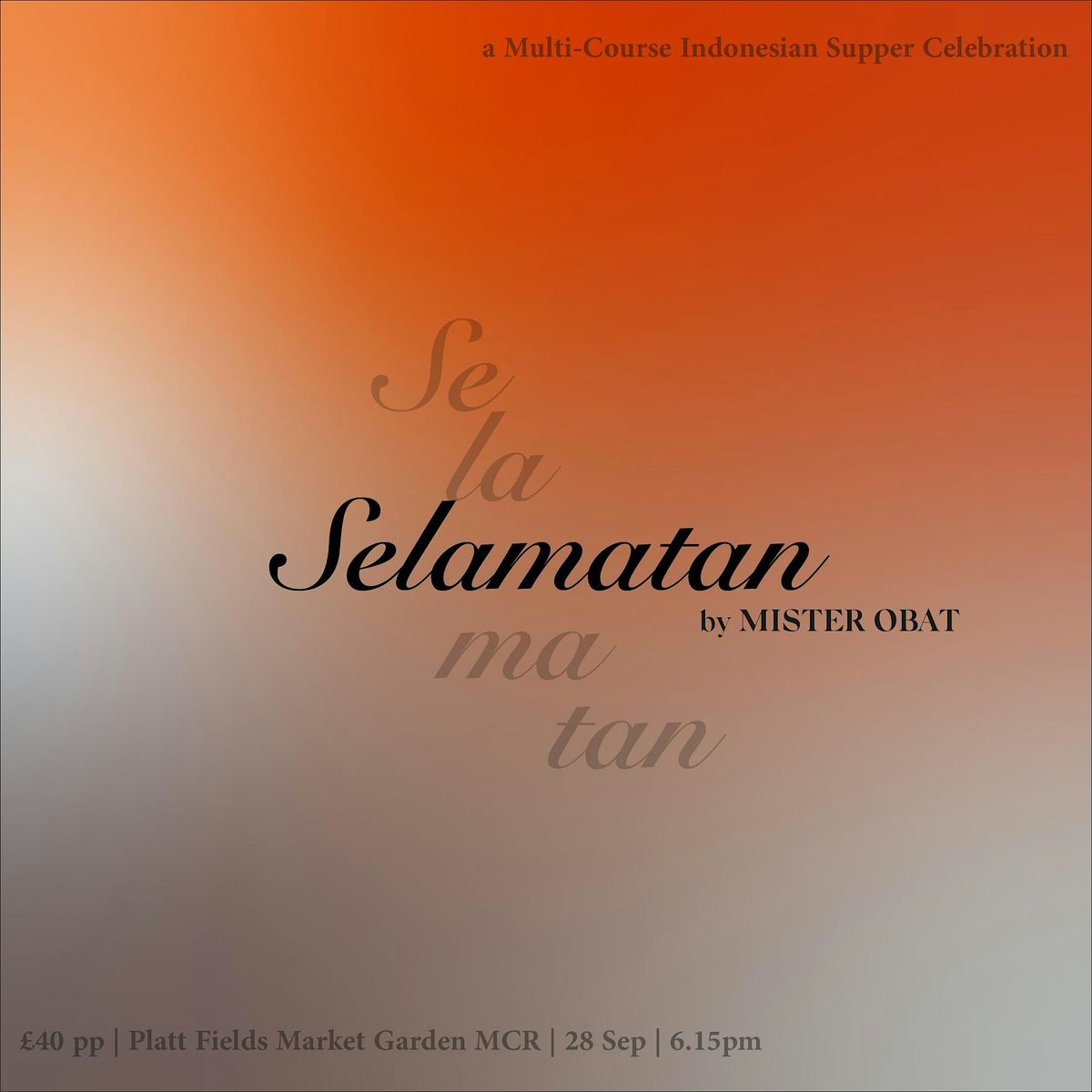 Selamatan Mabon Harvest Supper