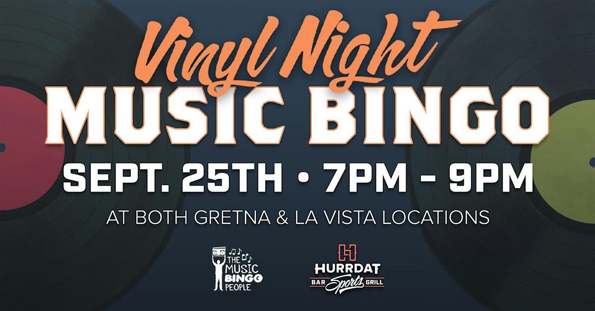 Vinyl Night Music Bingo!