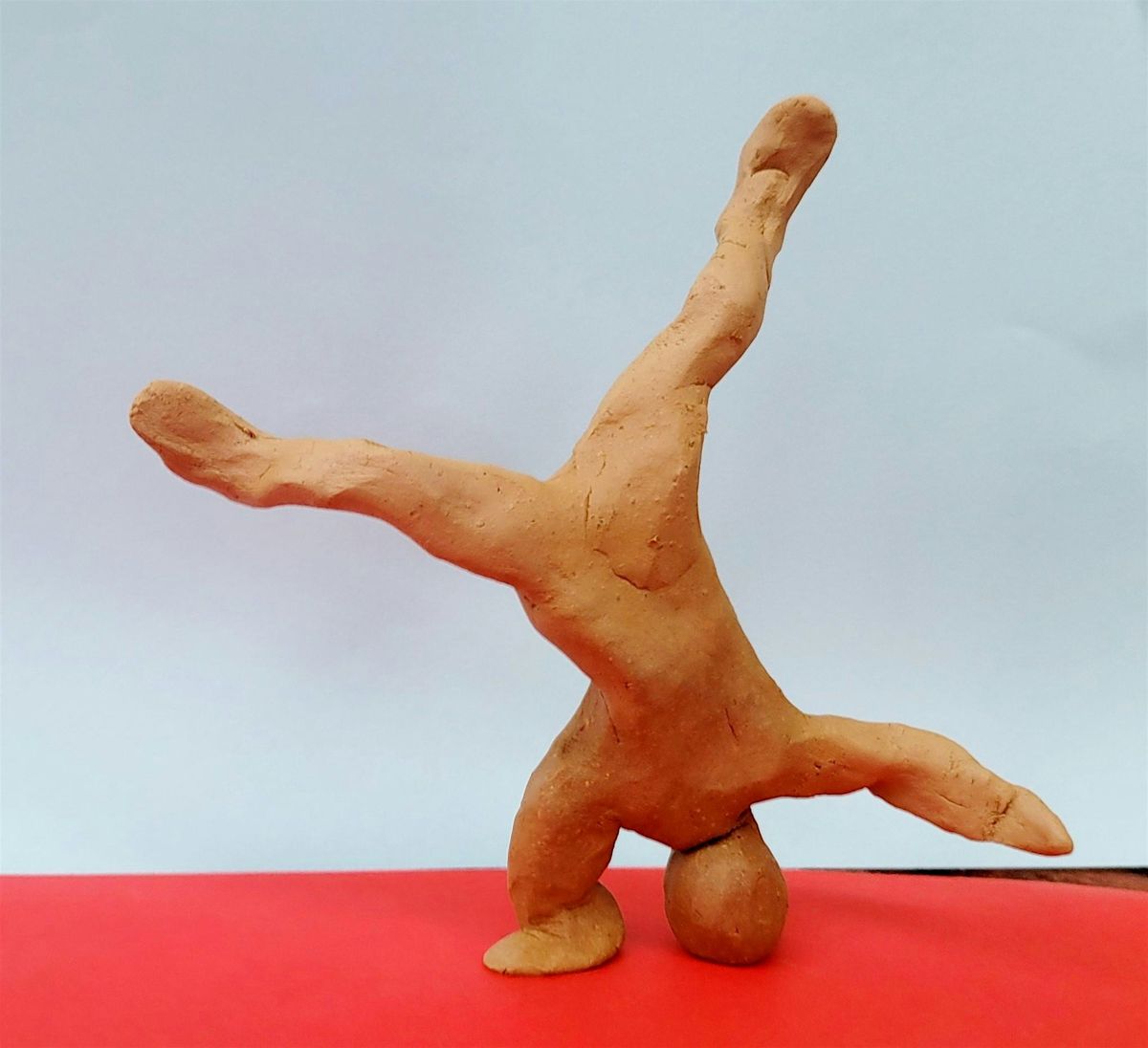 Clay gymnasts (Mudgee Library ages 9-12)