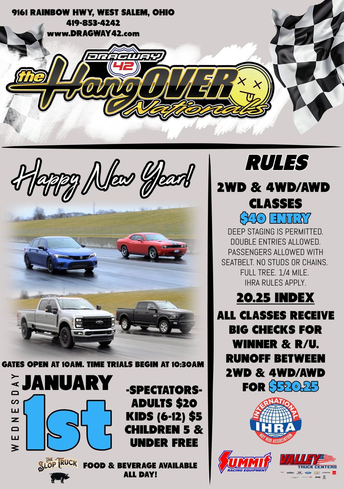 The Hangover Nationals 2025 - Dragway 42