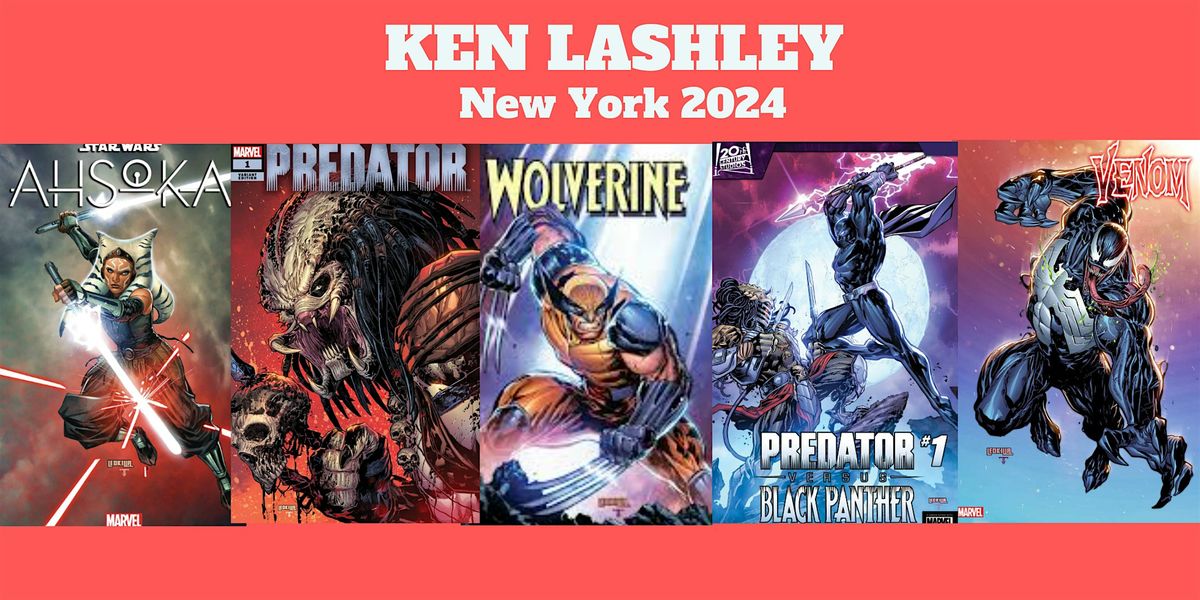 Ken Lashley FanFest 2024 NYCC