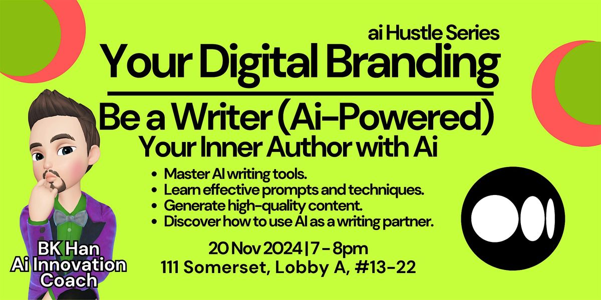 Be a Writer (Ai Powered)- Your Digital Branding #5