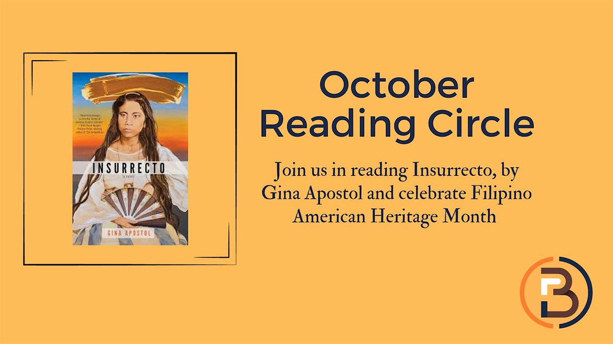 October Reading Circle: Insurrecto, by Gina Apostol