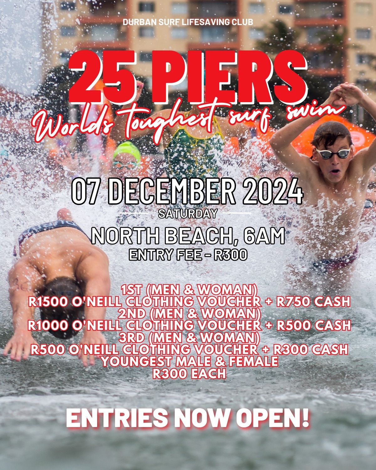 25 Piers - The World's Toughest Surf Swim