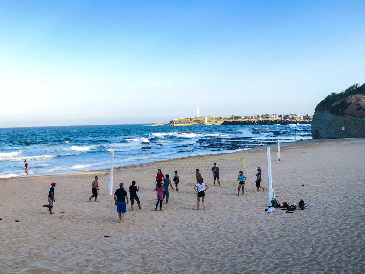 Beach Volleyball and Picnic