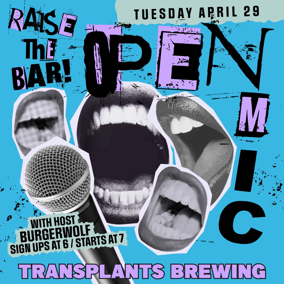 Raise The Bar Open Mic Night