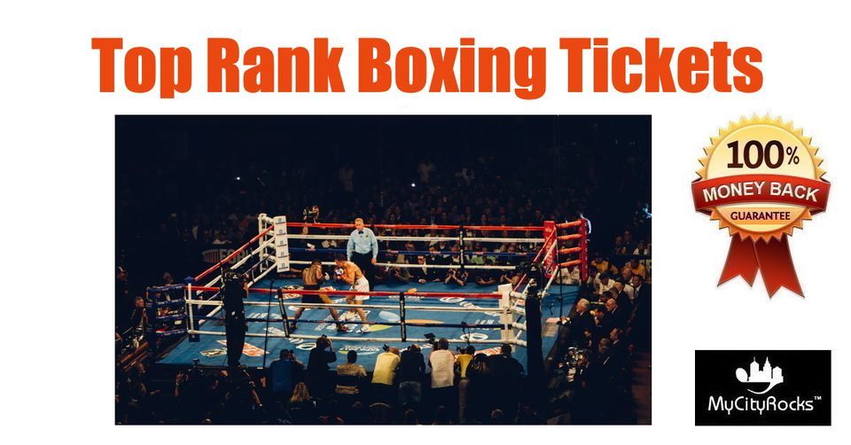 ESPN Top Rank Boxing Tickets Catoosa OK Hard Rock Live Hotel & Casino Tulsa