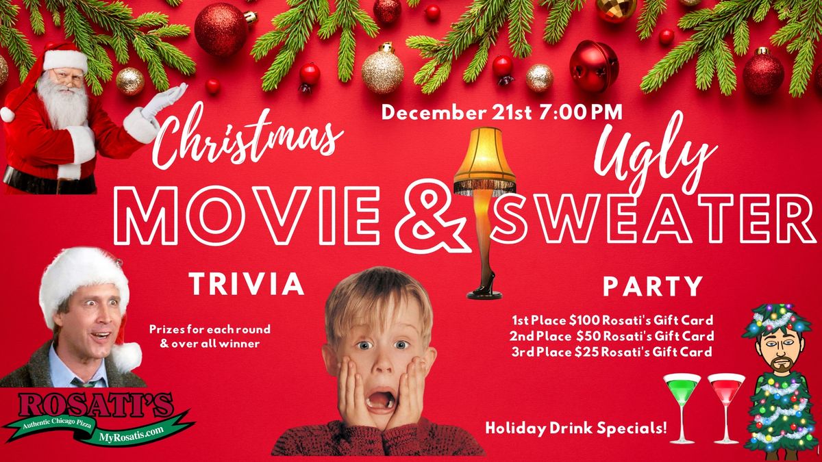 Christmas Movie Trivia & Ugly Sweater Party