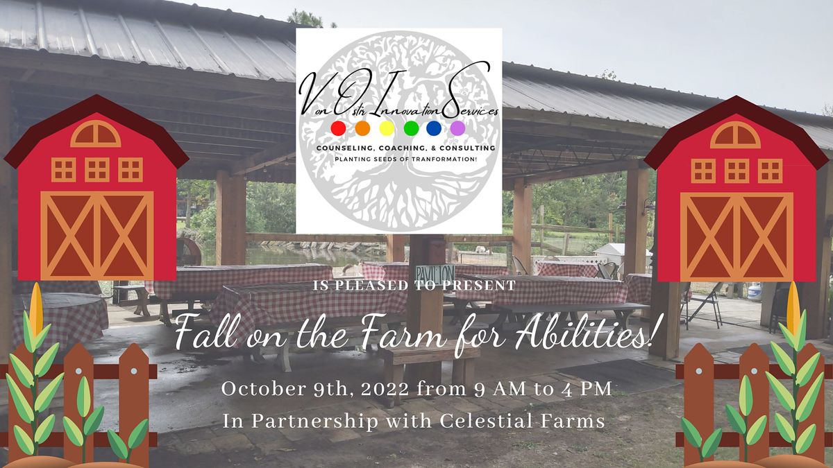 Fall on the Farm for Abilities Community Event
