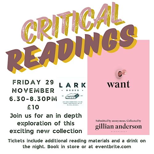 Critical Readings November