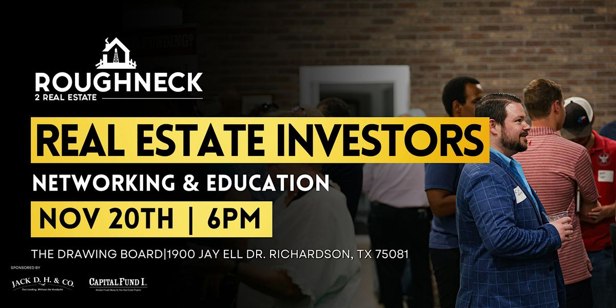 11\/20  Real Estate Investors - Networking & Education with R2R