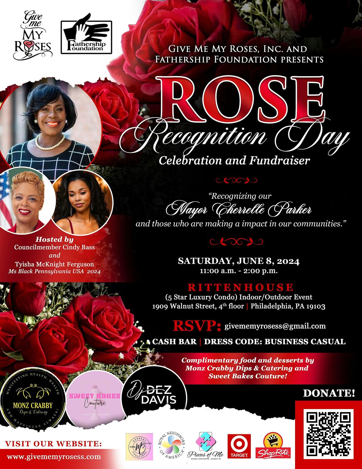 Rose Recognition Day Celebration & Fundraiser