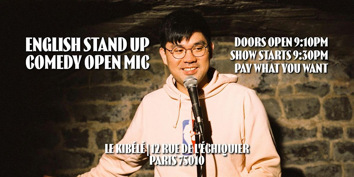 English Stand Up Comedy - Open Mic