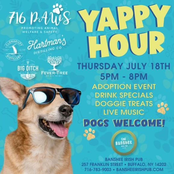 Yappy Hour @ The Banshee