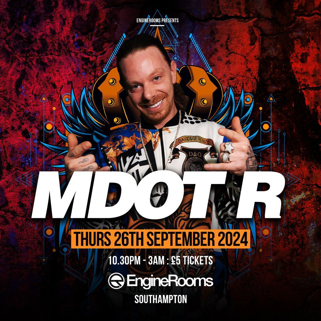 EngineRooms Presents: M Dot R Freshers Special!