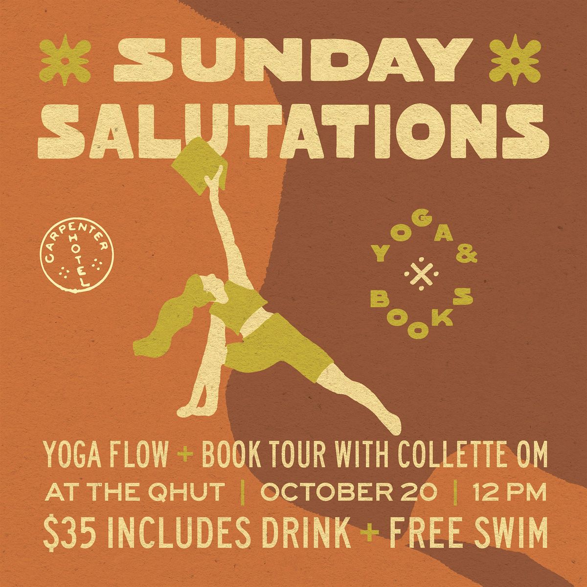 Sunday Salutations - Yoga Flow + Book Tour with Collette OM