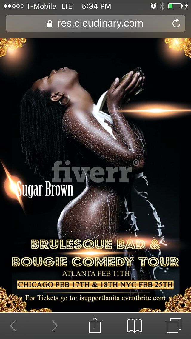 Sugar Brown : Burlesque Bad & Bougie Comedy Philly