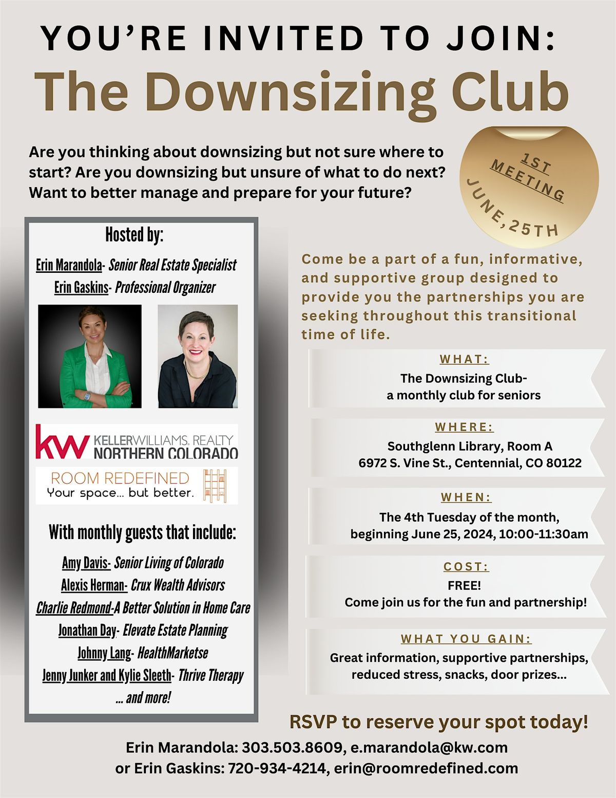 Downsizing Club