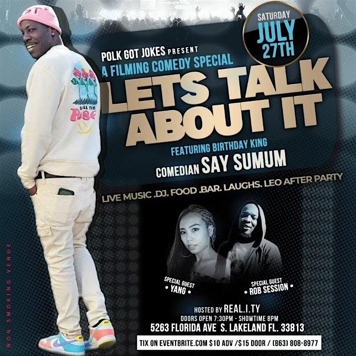 Let\u2019s Talk About It featuring Say Sumum