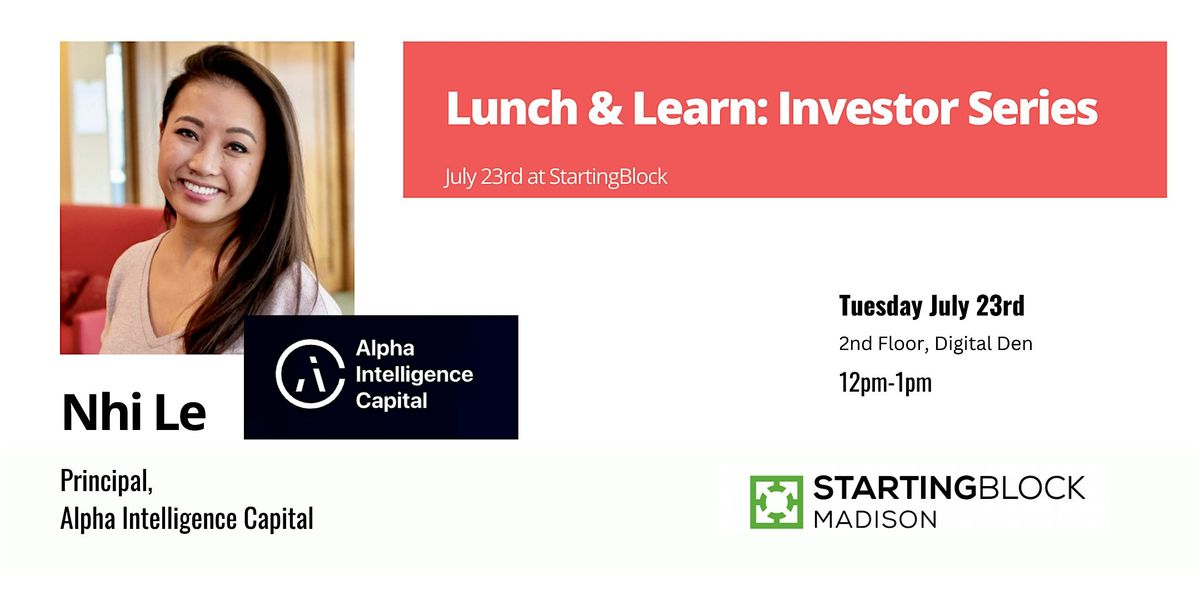 Lunch & Learn: Investor Series