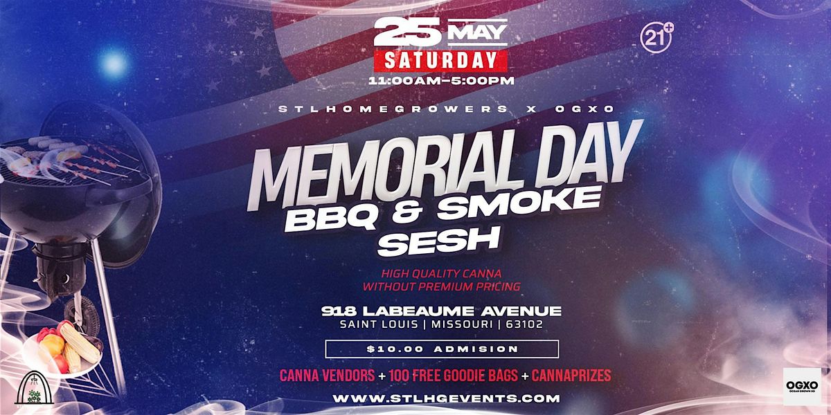 Memorial Day BBQ & Canna Party