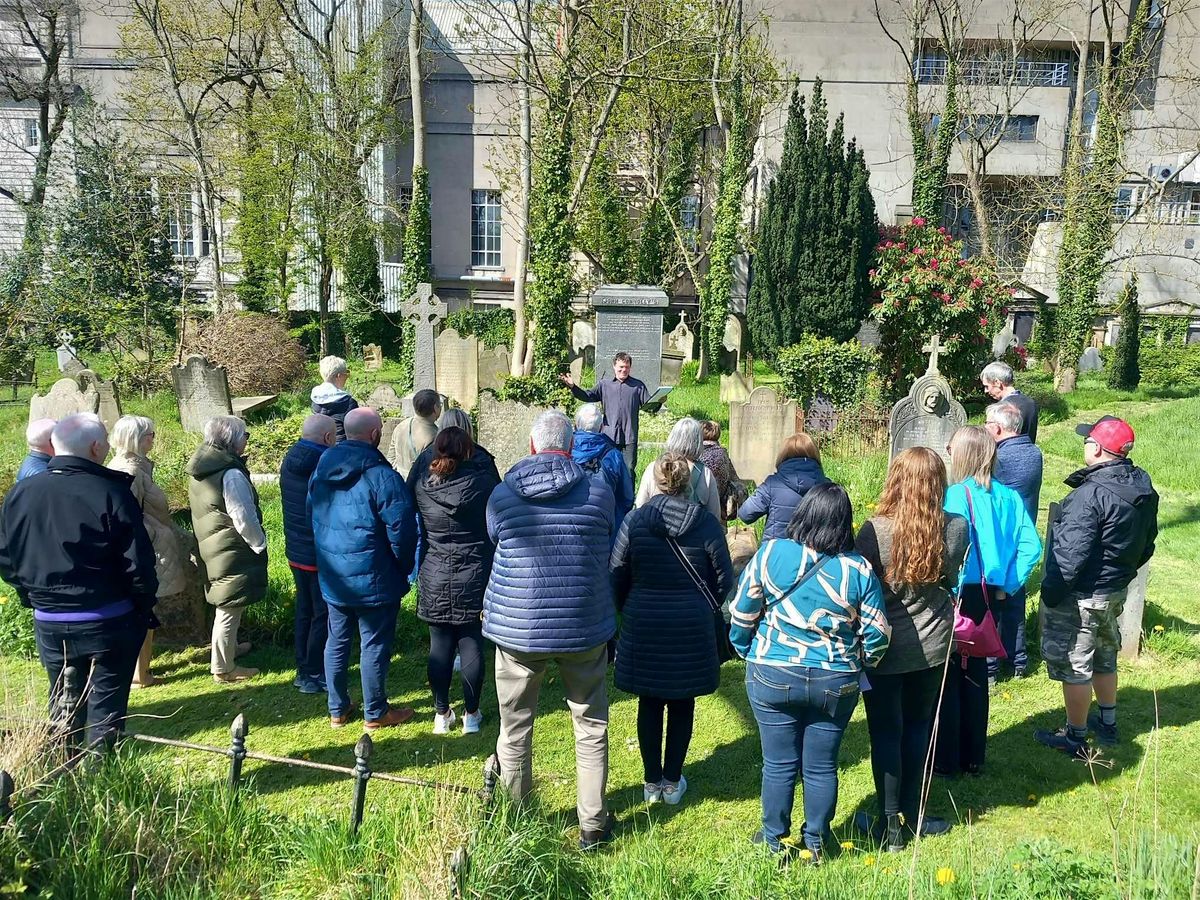 Tour of Friar\u2019s Bush Graveyard with local actor Stephen Beggs