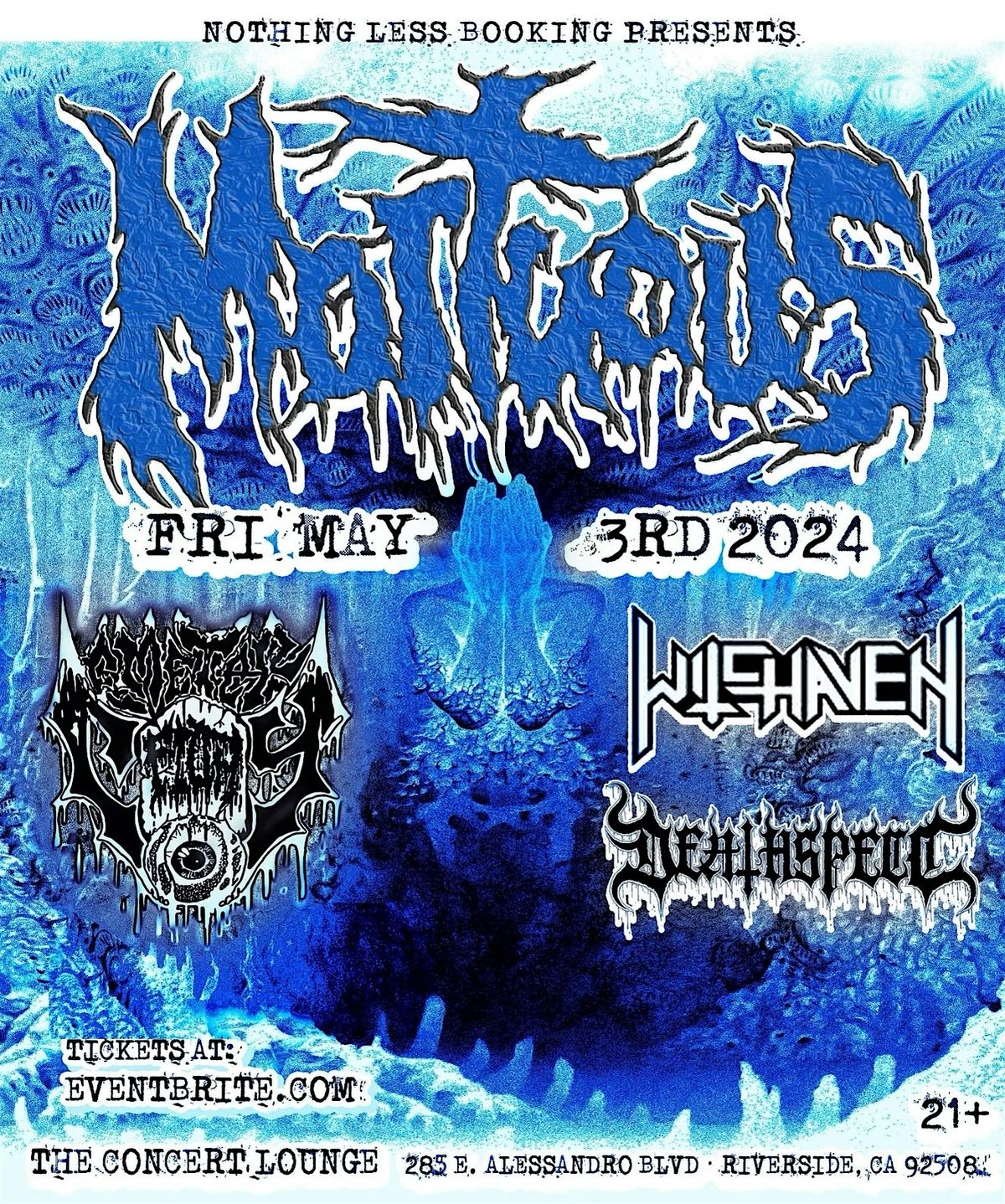 Mortuous w\/ Cemetary Filth, Witchaven, & Deathspell