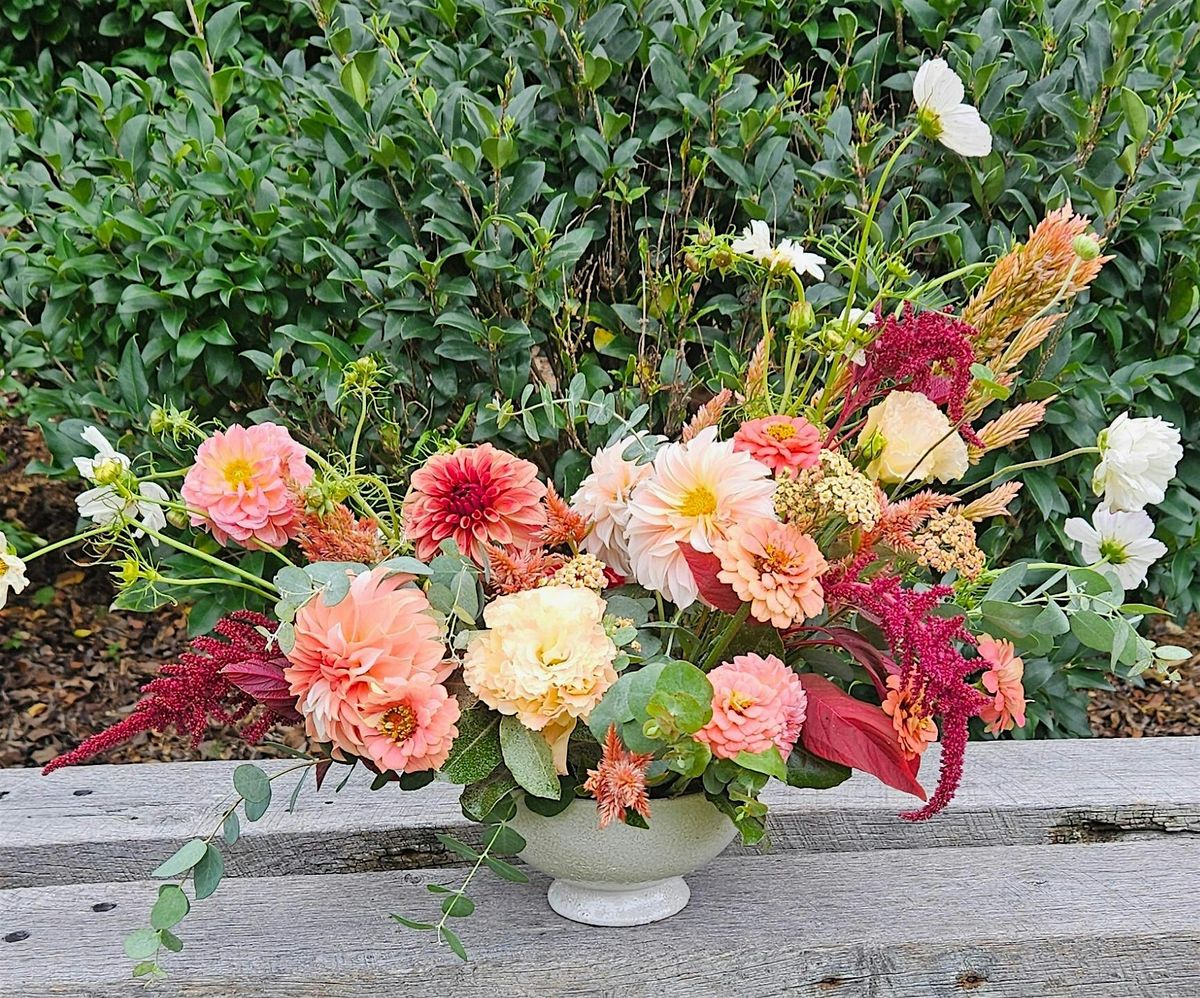 Nature-Inspired Fall Flower Arranging