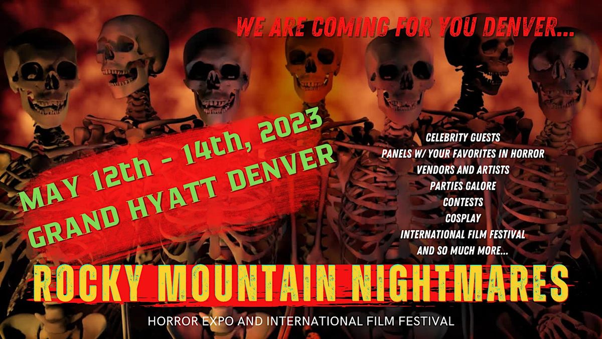 Vendor Tables for Rocky Mountain Nightmares 2023, 1750 Welton St