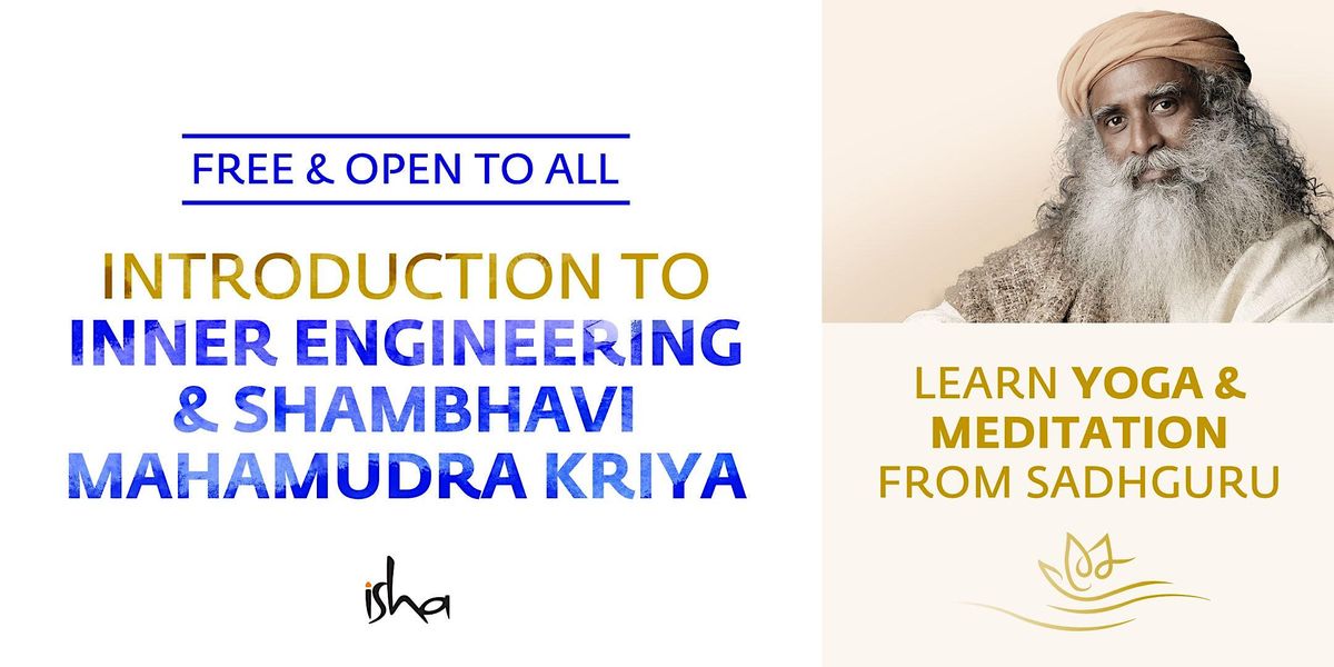 Introduction To Inner Engineering at Calgary, AB on Aug 24