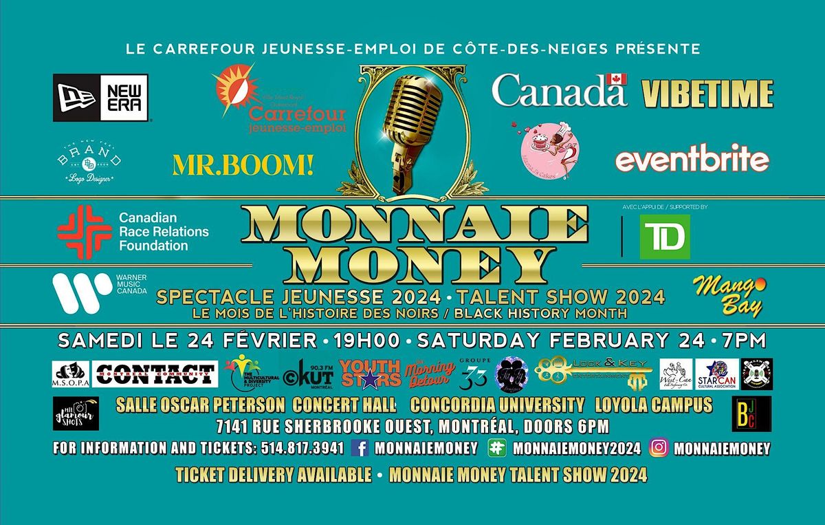 Monnaie Money Talent Show 2025, Oscar Peterson Concert Hall, Montréal, 24 February 2025